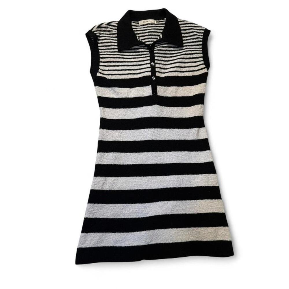 Striped Terry Cloth Dress S Tennis Prep Old Money Euro Summer Meredith Blake
